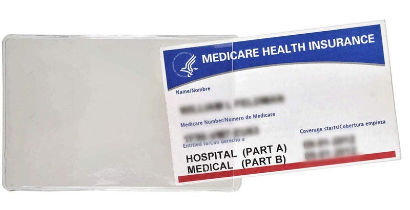 uGems Medicare Card Protectors 5 Pack - 12 Mil Total Thickness  Made in USA  Offset Lip for Easy Use  Wallet-Fit Medical & Social Security Card Holders (Clear) - Image 3